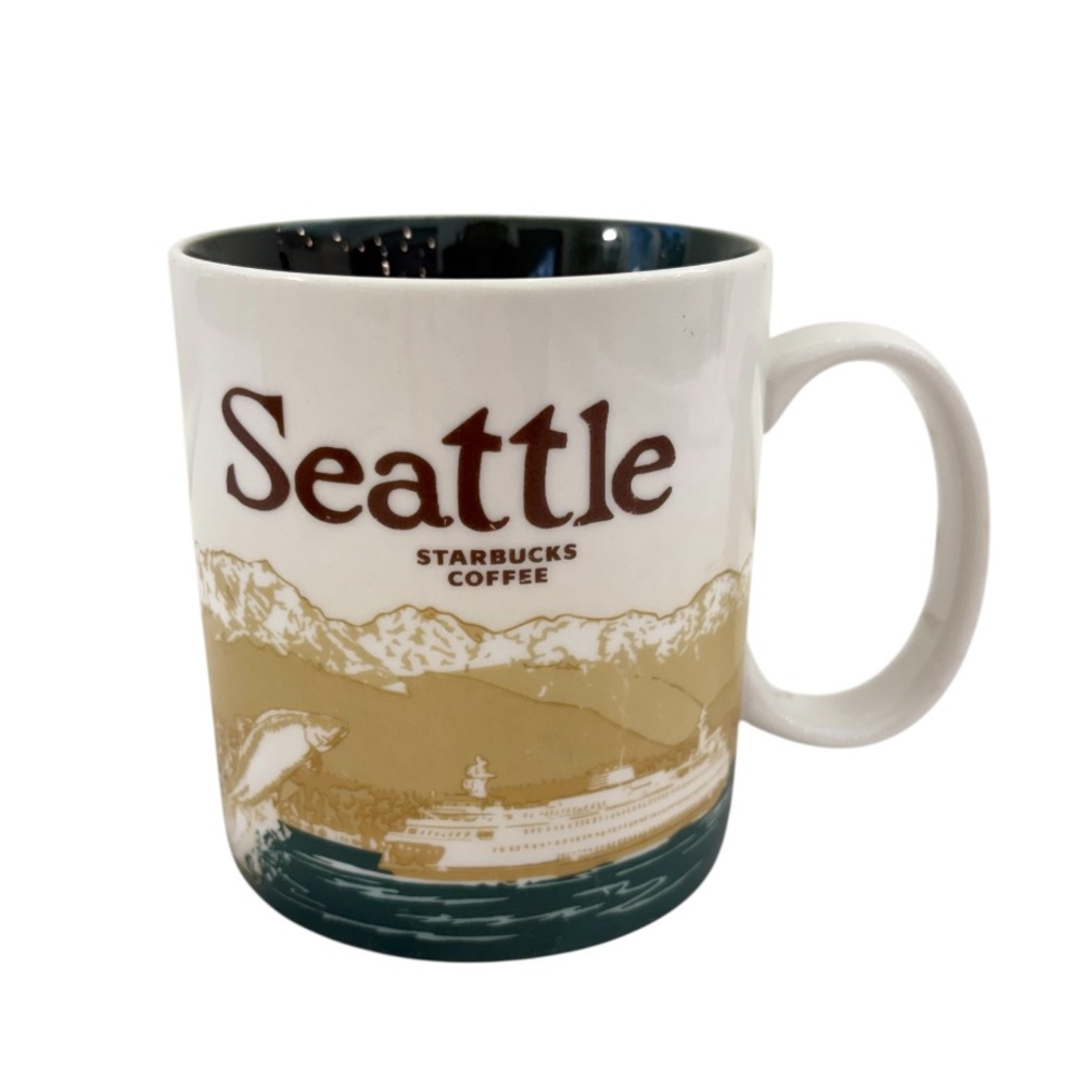 Starbucks Seattle Mug - 2011 Global Icon Collector Series Ceramic Coffee Mug